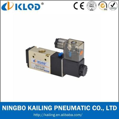 China ALLOY 3/2 Way Air Solenoid Valve With Single Coil 3v210-08 for sale