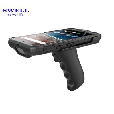 China 3G Military Mobile Phones India 6inch Screen With 1d 2d Barcode Scanner Handheld Phone for sale