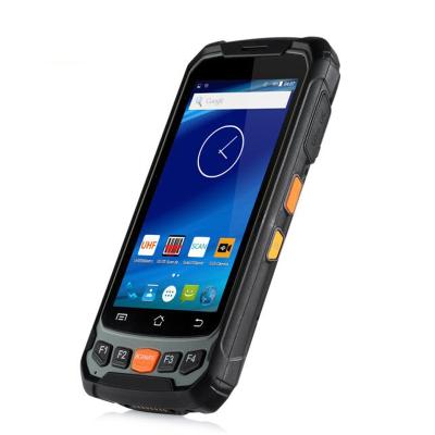 China Dual SIM Card Android 5.1.1 4.7 inch Rugged Android Phone 3G 4G LTE PDA Handhelds With 1D 2D Barcode Scanner for sale