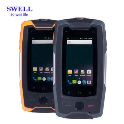 China newest 3G lte 4g rugged cell phone with fingerprint sensor SOS button and torch light for sale