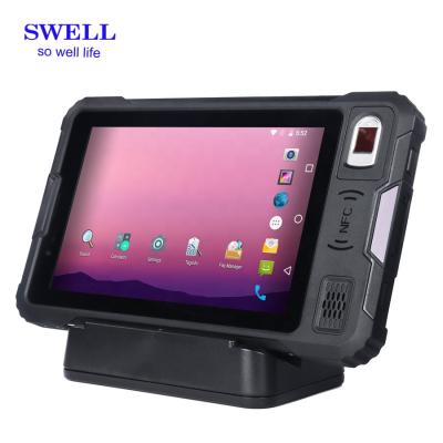 China Waterproof 12 Hours Play 4g Back Calls BUMP V810 NFC RFID Handheld Reader Barcode Scanner Android 2D Tablet 8 Inch in Rugged Tablet PC for sale