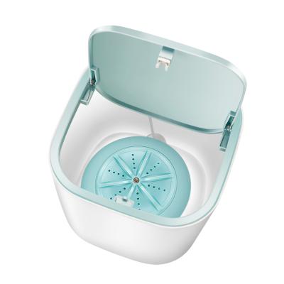 China Newest Barrel Design RV Mini Underwear Automatic Washing Machine Portable Baby Clothes Washing Machine for sale