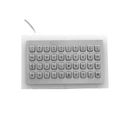 China Mini Mechanical Rugged Waterproof Vandal Proof Metal Keyboard with 40 Keys for sale