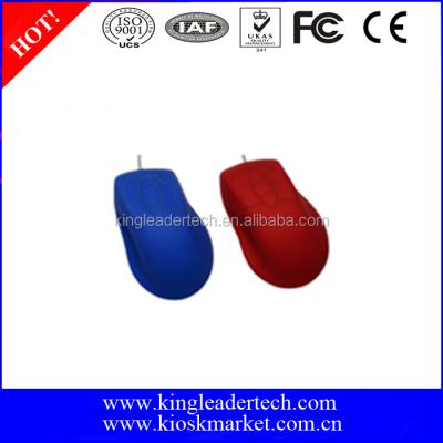 China Waterproof IP68 Washable Silicone Optical Mouse for sale