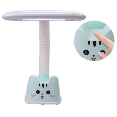 China Yinke Cost Effective Little Cat Desk Lamps With Cute Kitten Night Light Cartoon Kitty Table Lamp for sale