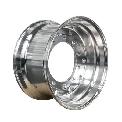 中国 Aluminum Alloy 22.5x11.75 Aluminum Wheels For Heavy Vehicles / Truck Construction Wheels 販売のため