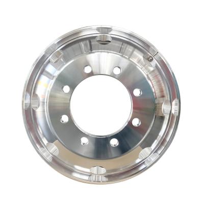 Κίνα Heavy Duty Aluminum Truck 8.25X22.5Inch 6061 Bar Aluminum Truck Wheels προς πώληση