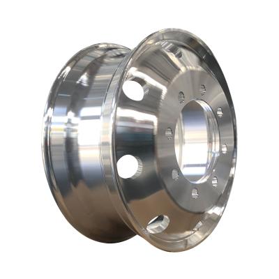 China 22.5X8.25 Inch Aluminum Material Truck Wheel Aluminum Material Wheel Forged Aluminum Alloy en venta