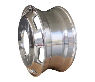 中国 9.0X22.5inch Aluminum Shed Truck Wheels Aluminum Wheels For Utility Vehicle 販売のため