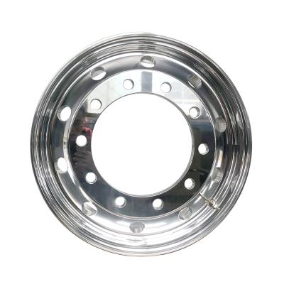 China Aluminum Truck Wheels Et120 Aluminum Bottom Price 11.75X22.5inch zu verkaufen