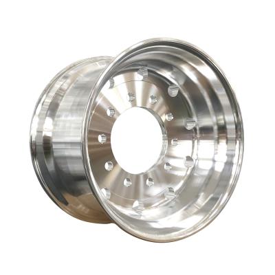 China 13inch/14inch Aluminum Y Valve Forged Hubs Or Rims Machined Truck Wheels From Aluminum Material zu verkaufen