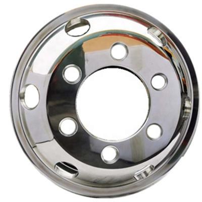 China Aluminum Aros 19.5 Truck Wheels Aluminum Material Forged Hubs Or Rims à venda