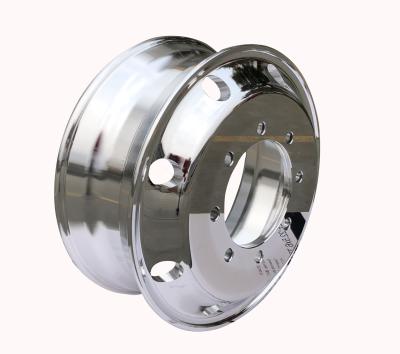 Κίνα Aluminum Forged Aluminum Wheels For Commercial Trucks 22.5X7.5 Precision Machined Forged Aluminum Alloy Truck Wheel 22.5x7.5 Pattern προς πώληση