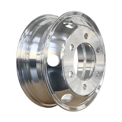 China Aluminum Material Aluminum Material 5.5X16 Wheel Hubs Alloy Truck Wheels For Light Truck en venta