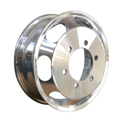 China Lighter Weight 5.5X16 Aluminum Truck Wheels Aluminum Material Wheel Hubs For Light Truck en venta