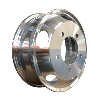 China 5.5X16 Aluminum Truck Wheels Aluminum Material Wheel Hubs For Light Truck for sale