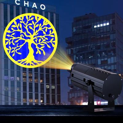 China Advertising/cafe/restaurant/hotel/mall/plaza/entrance high power 150W long range outdoor advertising gobo projector light for sale