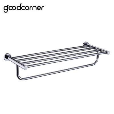 China Fashion 60cm Stainless Steel Bathroom Accessories Towel Rack for sale