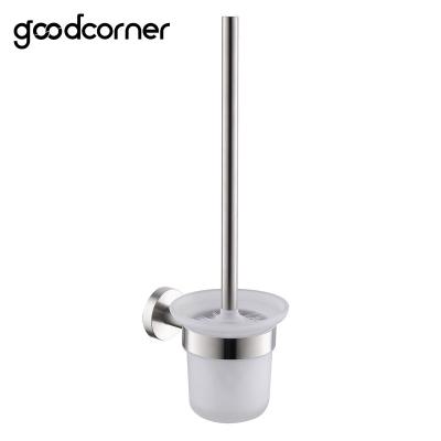 China SS304 Material Stainless Steel Traditional Sanitary Toilet Brush Holder for sale