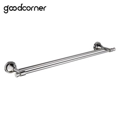 China 2022 new design fashion double towel rack bathroom accessories for sale