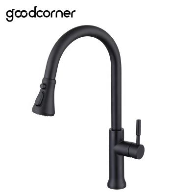 China Pull Out Spray Pull Down Sink Touch Hot And Cold Kitchen Sink Faucet Mixer for sale