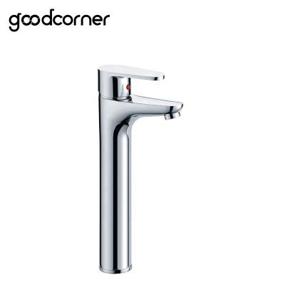 China Basin Mixer Single Handle Chrome Basin Faucet Bathroom Brass Basin Mixer Tap for sale