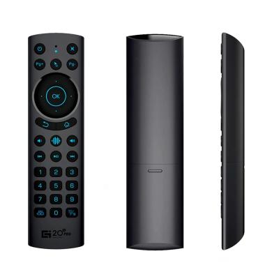 China PRO G20S Air Mouse Wireless Backlight Voice Gyro 2.4G IR Learning Google Assistant For Android10 TV PRO BOX Remote Voice Contr G20S for sale