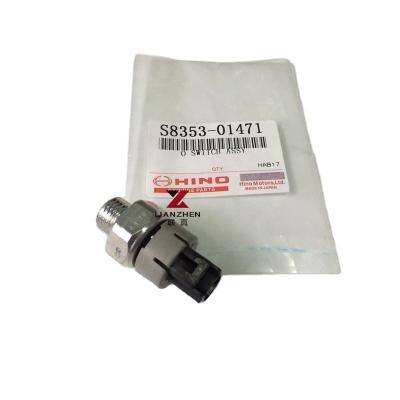 China Excavator Accessory Switch Vh835301471a Assy Oil Pressure Sensor Vh 83530e0220 For Kobelco Sk200-8 Sk250-8 Excavator Parts for sale