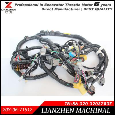 China Excavator PC200-7 New Series Inner Cable Wiring For KOMATSU 20Y-06-71512 PC200-7 New Series Inner Wiring for sale