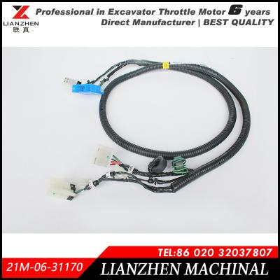 China Excavator Parts Wiring Harness 21M-06-31170 For Komatsu PC200-8 PC200-8 Left Working Desk Radio New Wiring Harness for sale