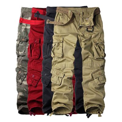 China Hip Hop Breathable Multi-pocket Mens Streetwear Cargo Pants Casual Jogger Pants Trousers For Male for sale