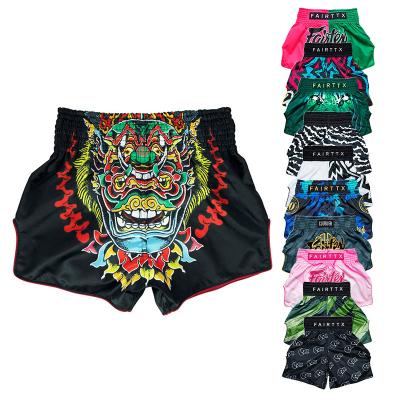 China Breathable quick dry custom shorts muay thai kick boxing shorts for sale