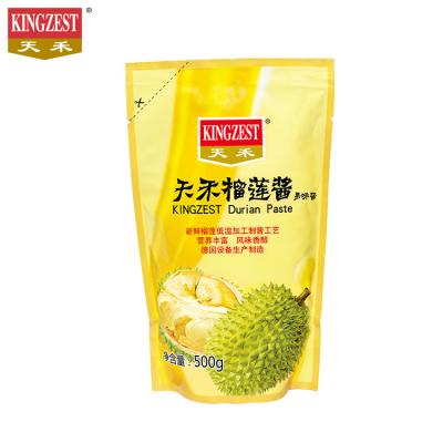 China Fresh Durian FROZEN Durian Paste Malaysia Salad Dressing 500g for sale