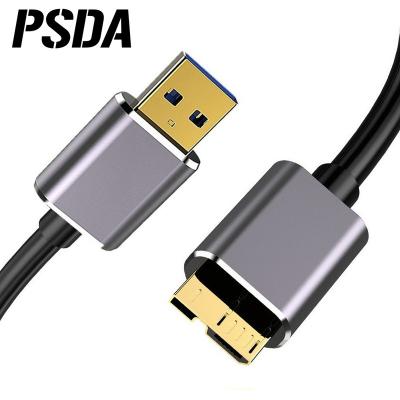 China Mobile Phone PSDA Hard Disk Cable USB 3.0 To Micro B Cable Sync Cable External Hard Drive HDD SSD Attach For Samsun S5 Charging USB Hard Drive for sale