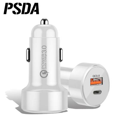 China 20W Mobile Phone Charger PSDA 20W PD USB Car Charger Type Palladium QC3.0 Fast Car Charge 3.0 C Charging Samsung Huawei iPhone USB Charger For Cars for sale