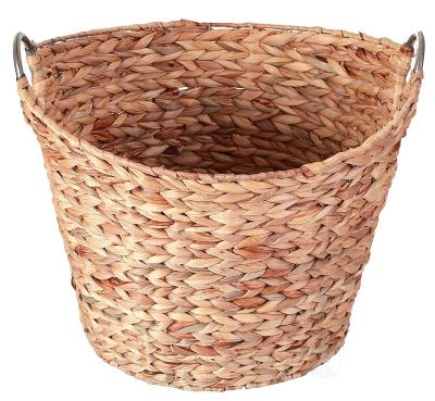 China Home Use Woven Storage Basket Box Kitchen Vegetable Basket Organizing Storage Sustainable for sale