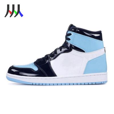 China Factory Wholesale Brand Rubber Shoes Retro AJ Air Shoes 1Sports OG Genuine Leather Basketball Shoes For Men for sale