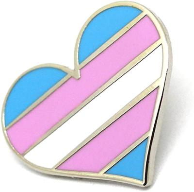 China Hearts of Europe shape lapel pins /soft pins /badges for sale