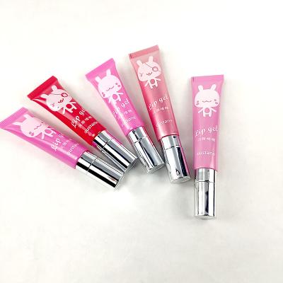 China Wholesale Luxury Empty Cosmetic Container Lip Gloss Lip Gloss Squeeze Tube 10ml 20ml PE Plastic Tube For Cosmetic Packaging for sale