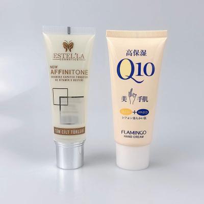 China Factory 40ml 60ml Personal Care Cosmetic Custom Diary Chemical PE Tube Hand Cream With Screw Cover For Cosmetic Packaging for sale