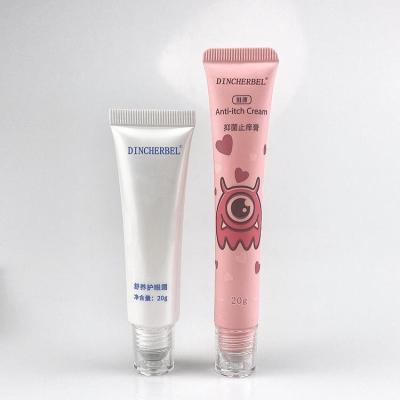 China Luxury Packaging Container Eye Cream Applicator 15ml 20ml Roll On Bottle Plastic Essence Tubes For Skin Care Packaging Hotsale Products for sale