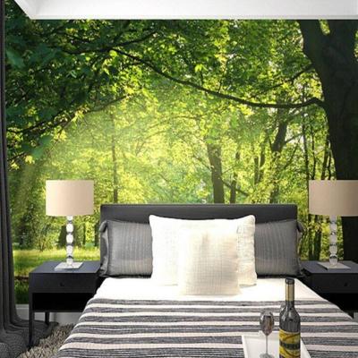 China Modern Bedroom Mural Custom Removable Wallpaper 3D Nature Scenery Wall Mural Photo Wallpaper Home Decor Wall Painting Living Room Decor Wall Mural for sale