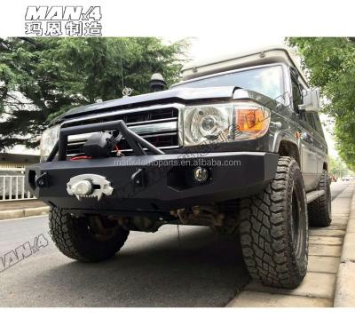 China Steel Bull bar Front bumper for land cruiser LC76 for sale