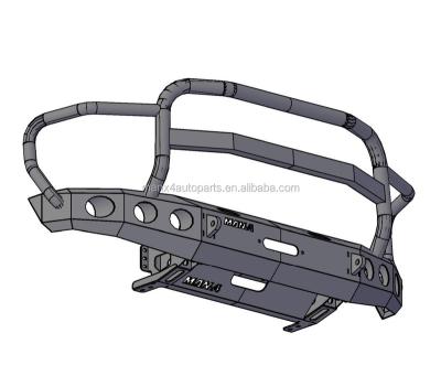 China TUNDRA Steel Front Bumper Bull Bar Grill Guard For TUNDRA for sale