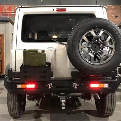 China TIRE HOLDER+FUEL TANK RACK Rear Bumper For Suzuki Jimny 2019 for sale