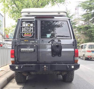 China Bull Bar Steel Rear Rear Bumper For Land Cruiser FJ76 Series for sale