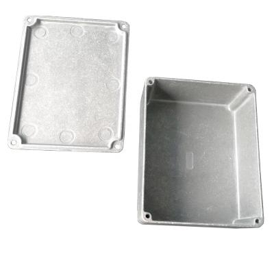 China Effect Pedal Enclosures 1590A, 1590B, 1590DD, 1590BB, 1590BBS, 1590XX, 1790NS, 125B Die Cast 1590DD Aluminum Drilled Holes Effect Pedals for sale