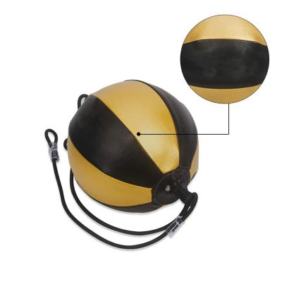 China Indoor sports.Outdoor sports Heute double end punch ball, speed bag punching ball with headband sandbag leather prograde punching bag for sale