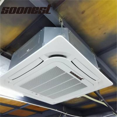 China 24000 Btu 36000 Btu Puremind Industrial Central Air Conditioner 4 Way Cassette Ceiling Mounted Air Conditioner for sale