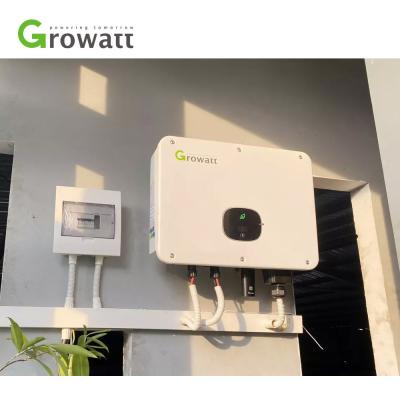 China High Efficiency Growatt Inverter Hybrid Off Grid Solar Inverter 20Kw Growatt 25Kw Hybrid Solar Inverter On Grid Battery for sale